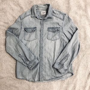 Goodfellow Denim Shirt Size L